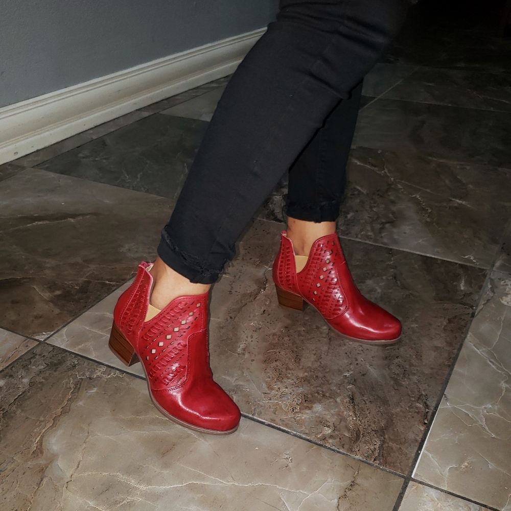 Leather Booties - Picture 3 of 7